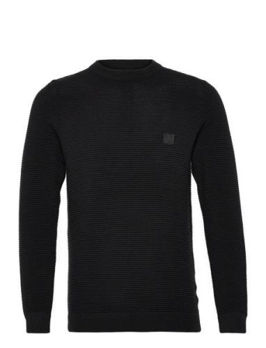 Sdvalencia Tops Knitwear Round Necks Black Solid