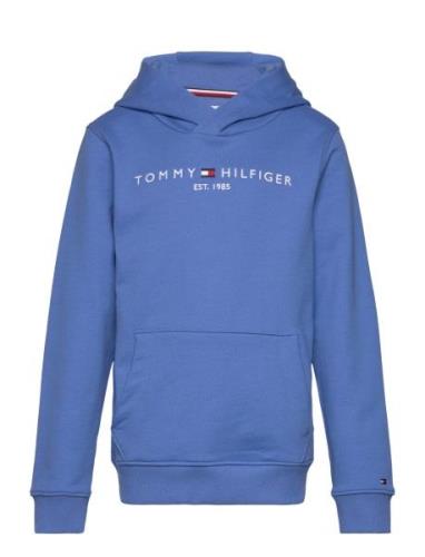 U Essential Hoodie Tops Sweat-shirts & Hoodies Hoodies Blue Tommy Hilf...