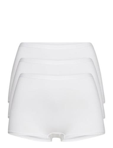 Brief 3 Pack Carin Boxer High Hipstertruse Undertøy White Lindex