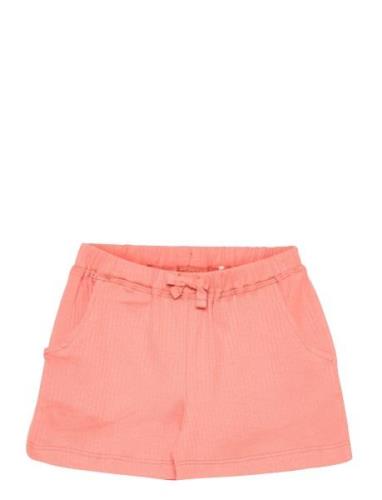 Rib Jersey Shorts Bottoms Shorts Pink Copenhagen Colors