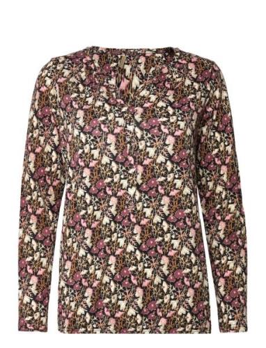 Sc-Felicity Aop Tops Blouses Long-sleeved Multi/patterned Soyaconcept