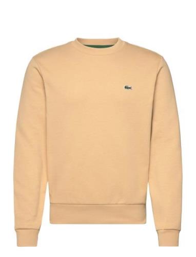 Sweatshirts Tops Sweat-shirts & Hoodies Sweat-shirts Beige Lacoste