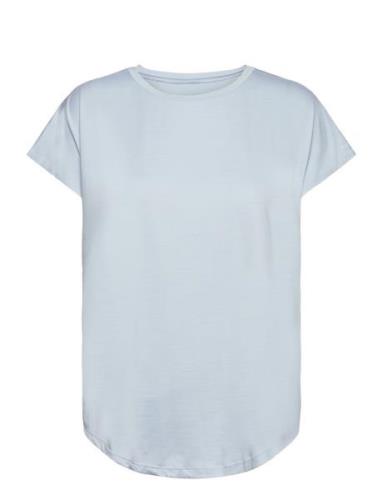 Eli Loose Tee Sport T-shirts & Tops Short-sleeved Blue Röhnisch