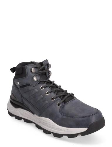 47Bs011-Casual Men Sneaker High Høye Sneakers Navy Dockers By Gerli