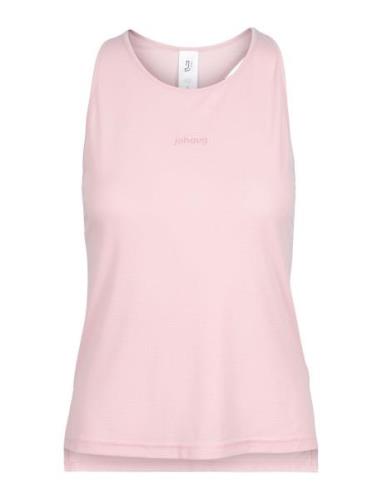 Discipline Singlet Sport T-shirts & Tops Sleeveless Pink Johaug