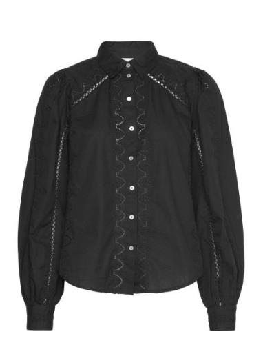 Yaskenora Ls Shirt S. Noos Tops Shirts Long-sleeved Black YAS