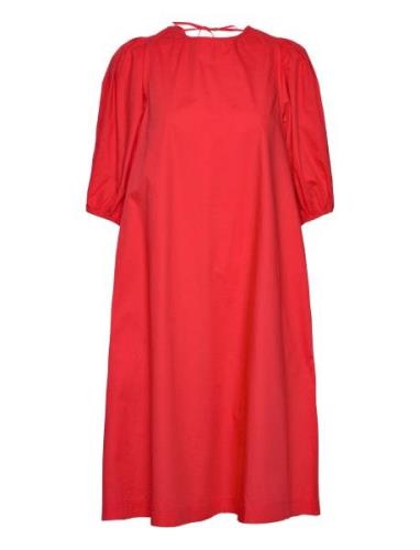 Tajrasz Dress Knelang Kjole Red Saint Tropez