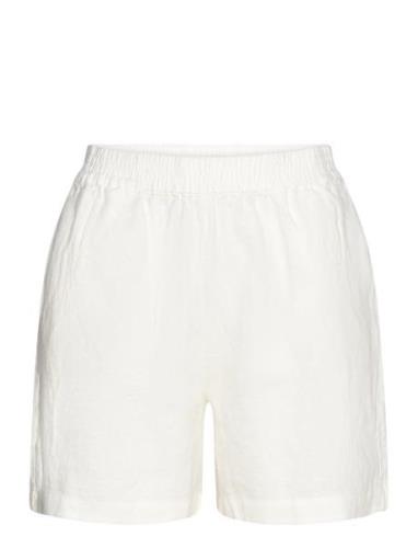 Linen Shorts Bottoms Shorts Casual Shorts White Rosemunde