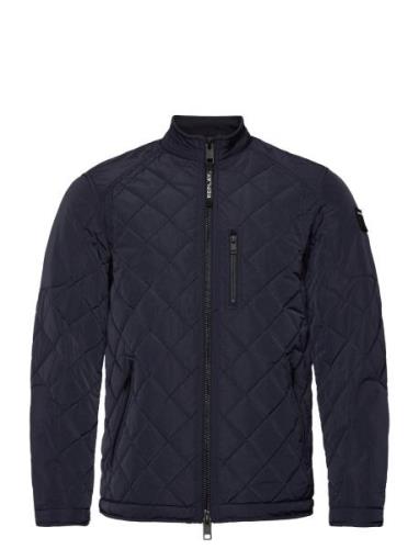 Saber Mid Jacket Regular_Slim Tynn Jakke Navy Replay