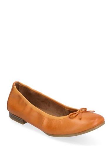 Woms Ballerina Ballerinasko Ballerinaer Orange Tamaris