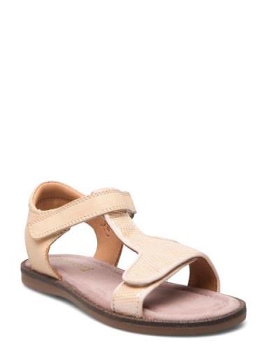 Bisgaard Alma O Shoes Summer Shoes Sandals Cream Bisgaard