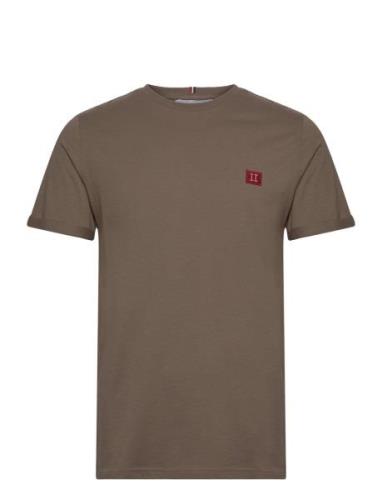 Piece T-Shirt Tops T-shirts Short-sleeved Brown Les Deux