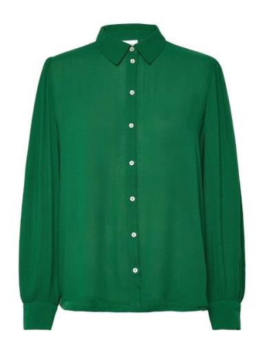 Albasz Shirt Tops Shirts Long-sleeved Green Saint Tropez