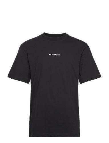 Boxy Tee S/S Artwork Designers T-shirts Short-sleeved Black HAN Kjøben...