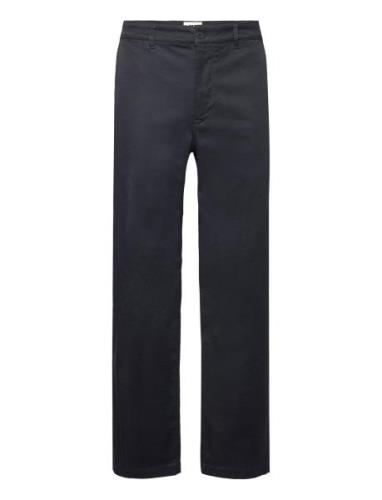 Silas Classic Trousers Bottoms Trousers Chinos Navy Double A By Wood W...