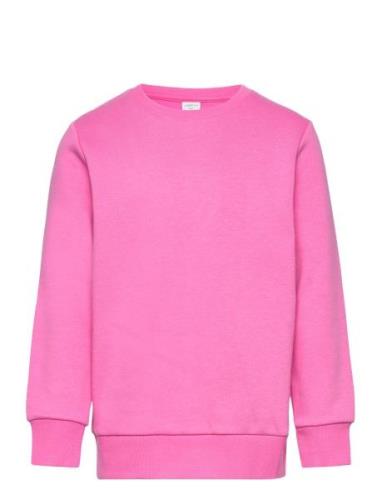Sweatshirt Basic Tops Sweat-shirts & Hoodies Sweat-shirts Pink Lindex