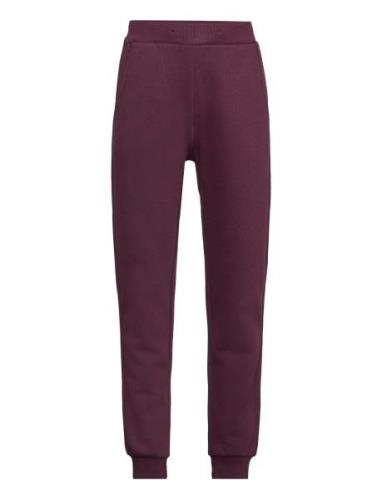 Trousers Basic Bottoms Sweatpants Purple Lindex