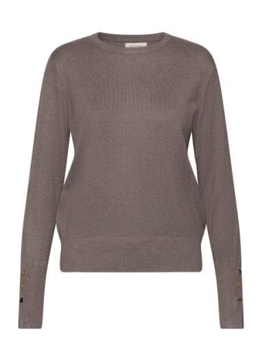 Fqkatie-Pullover Tops Knitwear Jumpers Brown FREE/QUENT