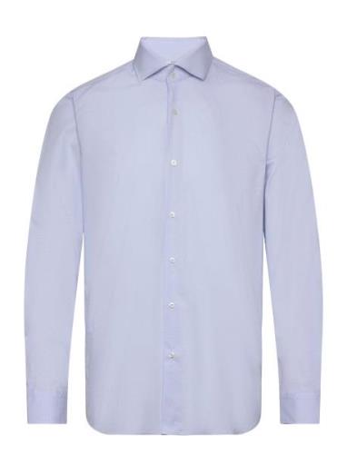 H-Joe-Spread-C1-222 Tops Shirts Business Blue BOSS