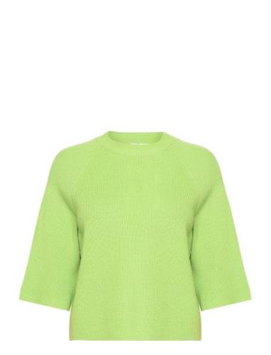 Ihboston Ms Tops Knitwear Jumpers Green ICHI