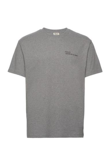 Halo Essential T-Shirt Sport T-shirts Short-sleeved Grey HALO
