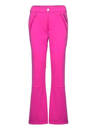 Ski Softshell Slim Trousers Sport Sport Pants Pink Superdry Sport