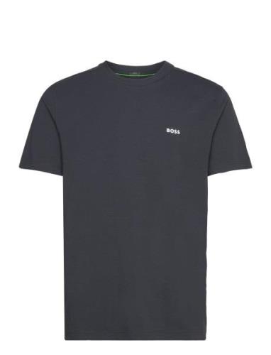 Tee Sport T-shirts Short-sleeved Navy BOSS