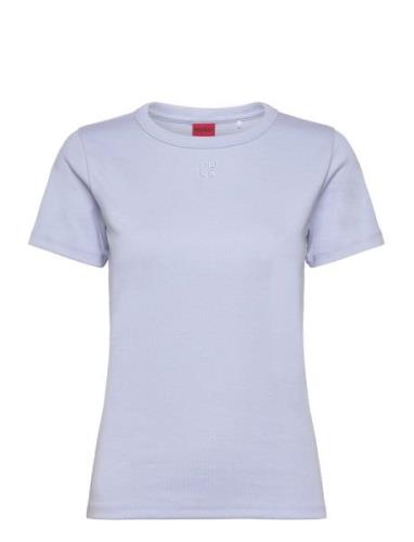 Deloris Tops T-shirts & Tops Short-sleeved Purple HUGO