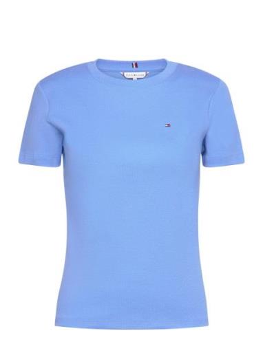 Slim Cody C-Nk Ss Tops T-shirts & Tops Short-sleeved Blue Tommy Hilfig...