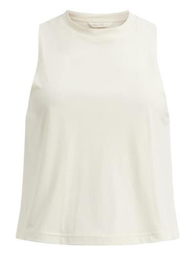 Almue Loose Top Sport T-shirts & Tops Sleeveless Beige Rethinkit