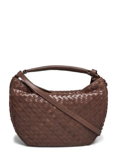 Salerno Shoulder Bag Marlin Bags Top Handle Bags Brown Adax