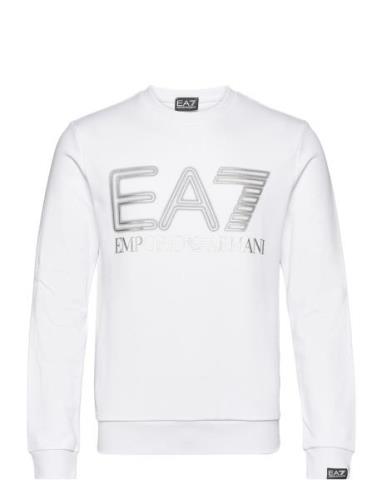Sweatshirt Tops Sweat-shirts & Hoodies Sweat-shirts White EA7