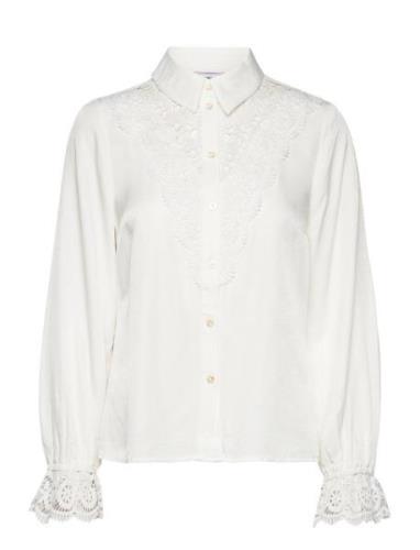 Nudarla Shirt Tops Shirts Long-sleeved White Nümph