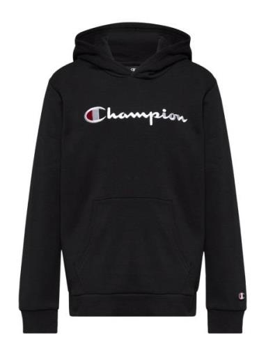 Hooded Sweatshirt Sport Sweat-shirts & Hoodies Hoodies Black Champion