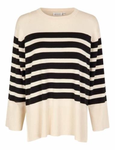 Mafasona Tops Knitwear Jumpers Beige Masai