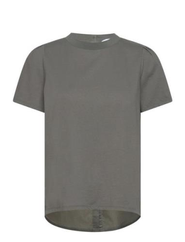 Lr-Kowa Tops T-shirts & Tops Short-sleeved Grey Levete Room