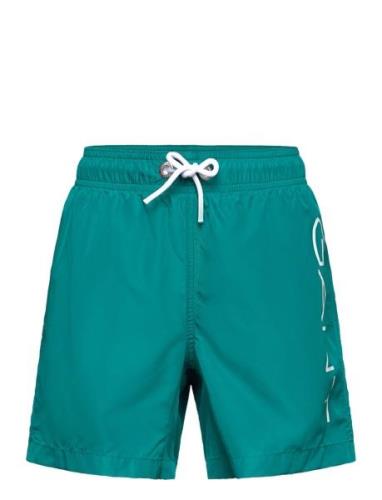 Logo Lightweight Swim Shorts Badeshorts Blue GANT