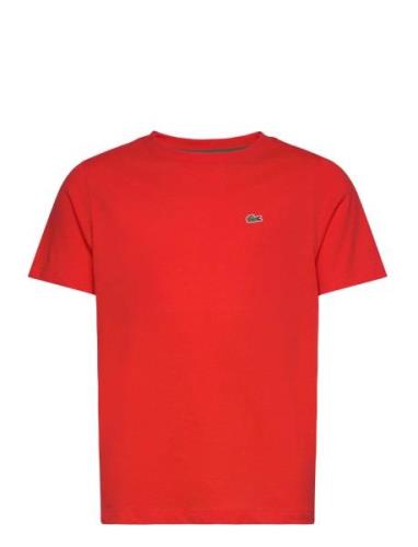 Tee-Shirt&Turtle Sport T-shirts Short-sleeved Red Lacoste