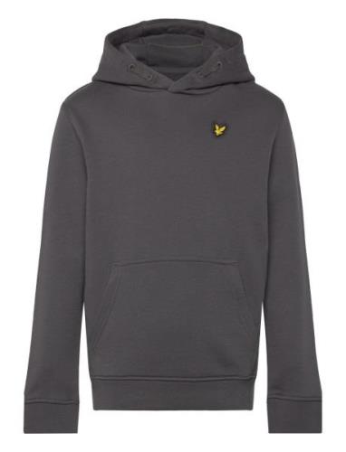 Pullover Hoodie Tops Sweat-shirts & Hoodies Hoodies Grey Lyle & Scott