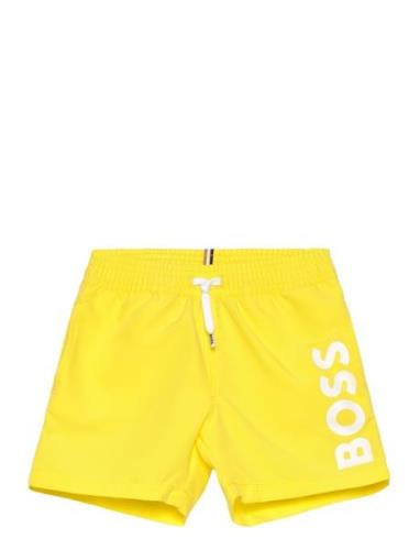 Swim Shorts Badeshorts Yellow BOSS