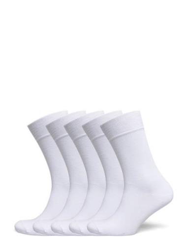 Bamboo Solid Crew Sock Underwear Socks Regular Socks White Frank Dandy