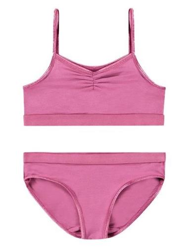 Jinny Set Undertøysett Pink Molo