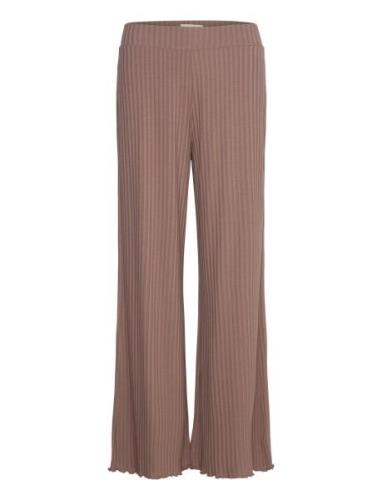 Ouette Pants Bottoms Trousers Wide Leg Brown Residus