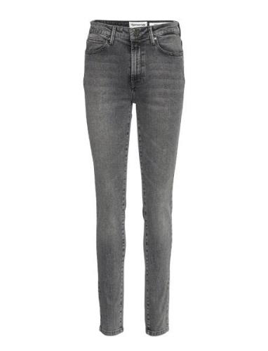 Bowie Hw Cropped Vintage Grey Bottoms Jeans Skinny Grey Tomorrow