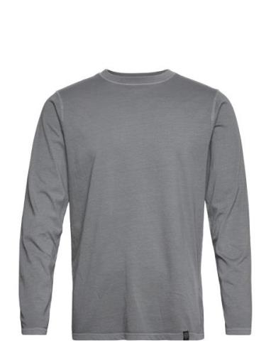 G/D Brand Carrier Tee L/S Tops T-shirts Long-sleeved Grey Shine Origin...