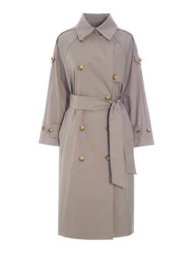 Threzadea Trench Coat Kåpe Beige Dea Kudibal