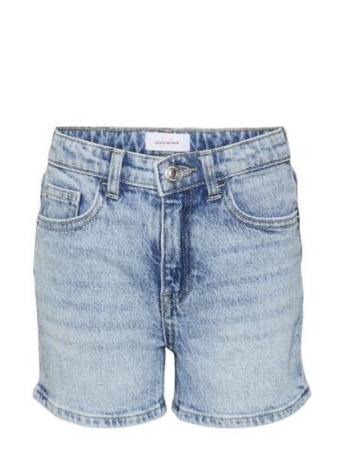 Vmtess Short Dnm Shorts Mix Girl Bottoms Shorts Blue Vero Moda Girl