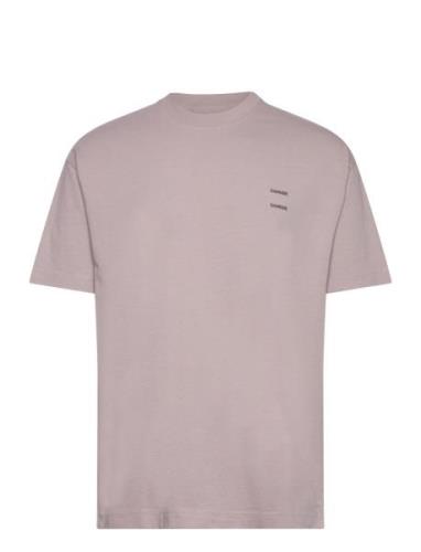 Joel T-Shirt 11415 Designers T-shirts Short-sleeved Grey Samsøe Samsøe