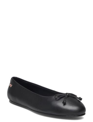 Essential Chic Ballerina Ballerinasko Ballerinaer Black Tommy Hilfiger