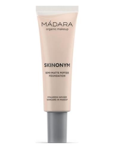 Skinonym Semi-Matte Peptide Foundation Foundation Sminke MÁDARA